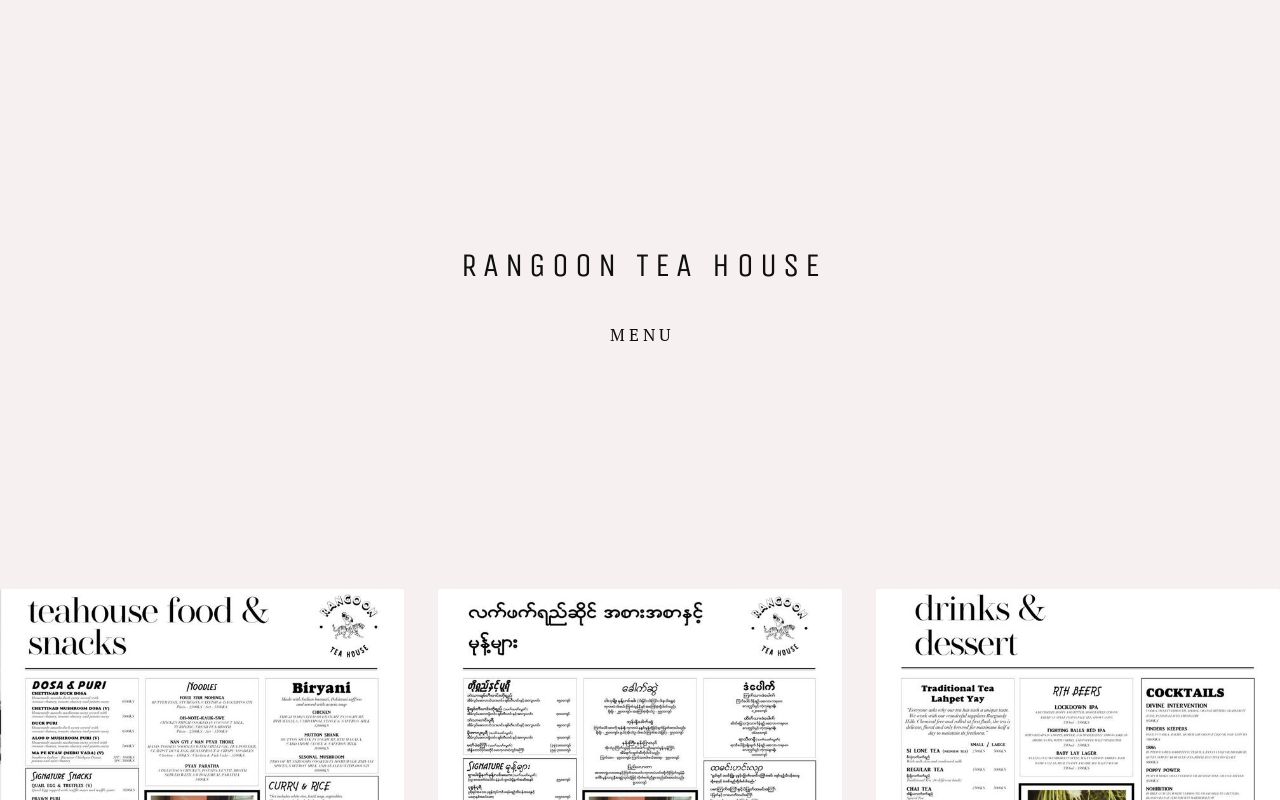 Rangoon Tea House